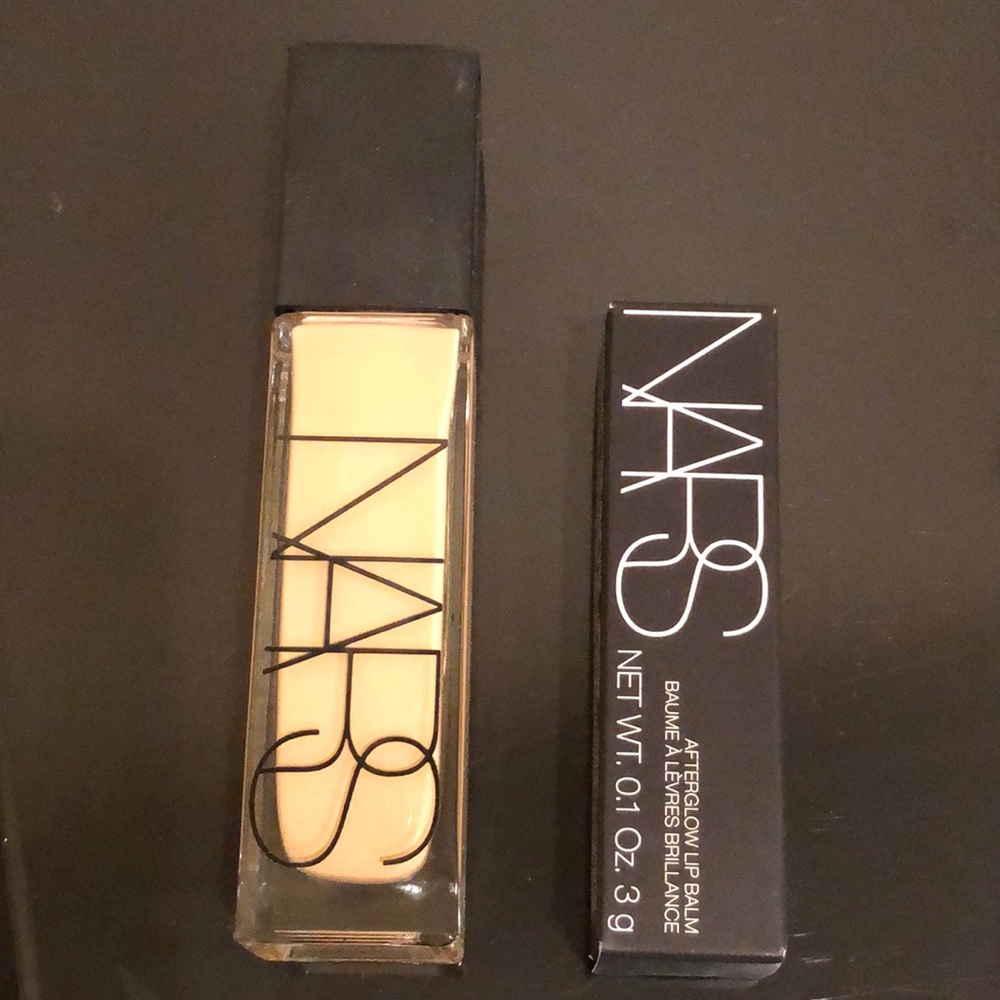 NARS  Foundation and Lip Balm